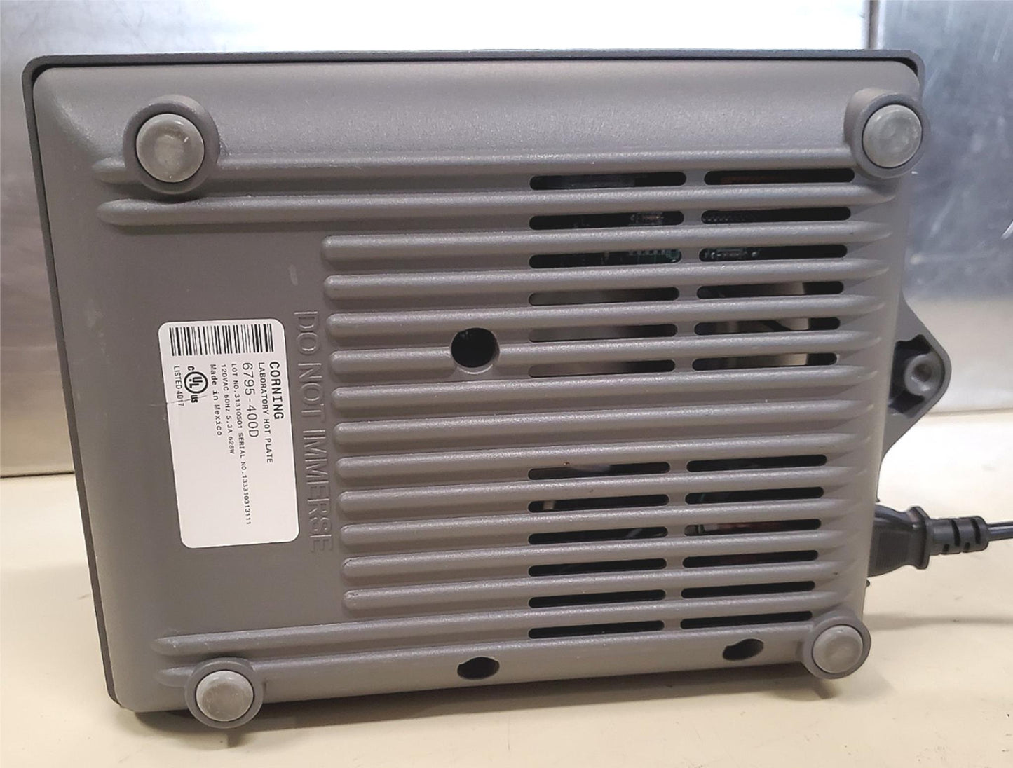 CORNING DIGITAL PC-400D HOTPLATE HOT PLATE 5”x7” 120VAC WATCH VIDEO FREE SHIPPIN