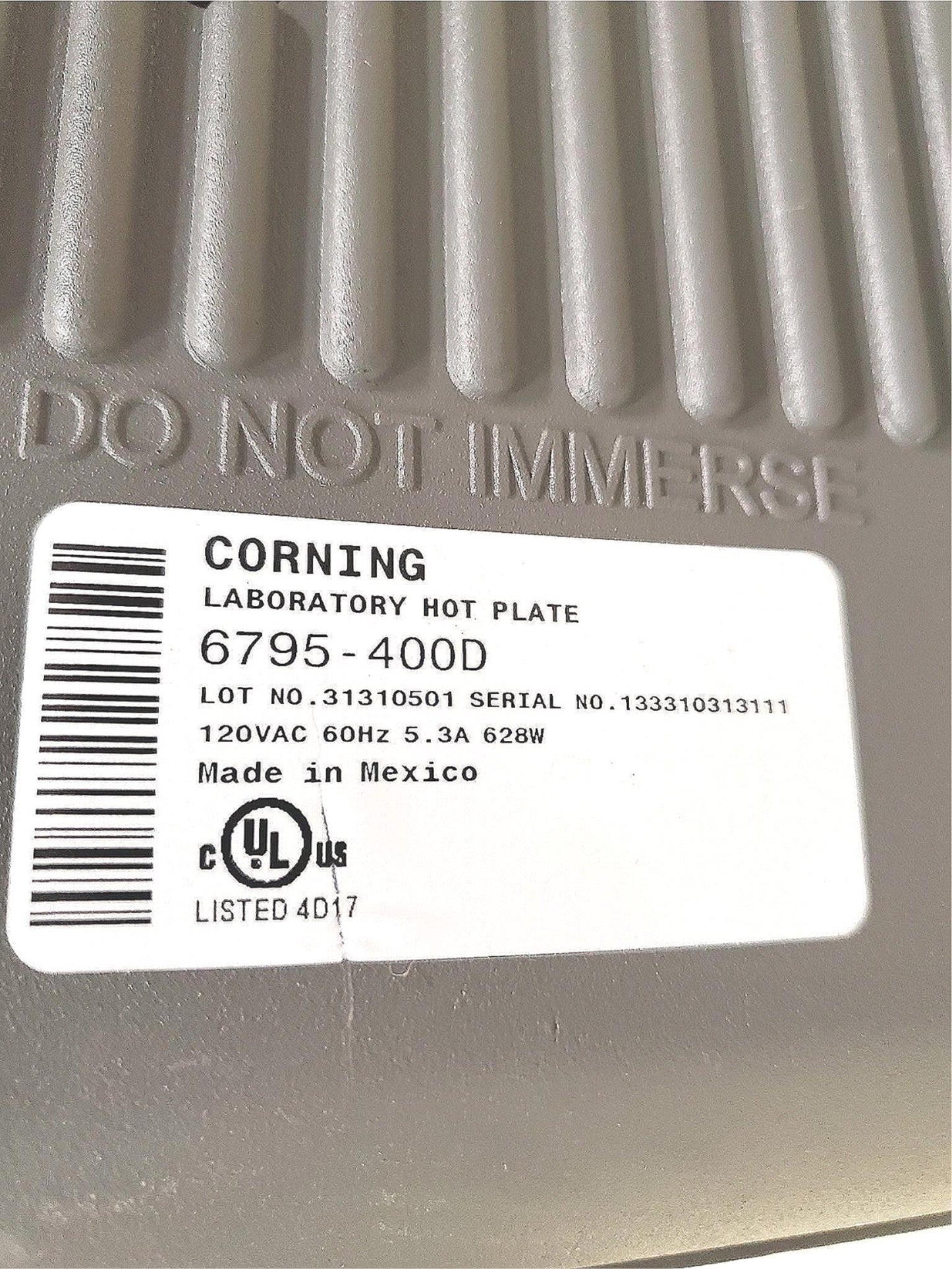 CORNING DIGITAL PC-400D HOTPLATE HOT PLATE 5”x7” 120VAC WATCH VIDEO FREE SHIPPIN