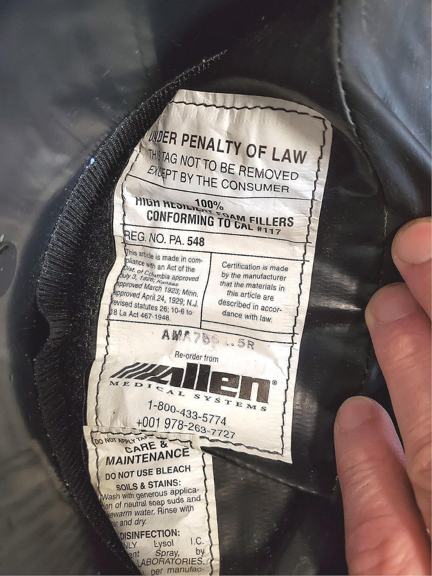 ALLEN MEDICAL HILL ROM UNIVERSAL HEAD POSITIONER SURGERY BEACH CHAIR FREE SHIP