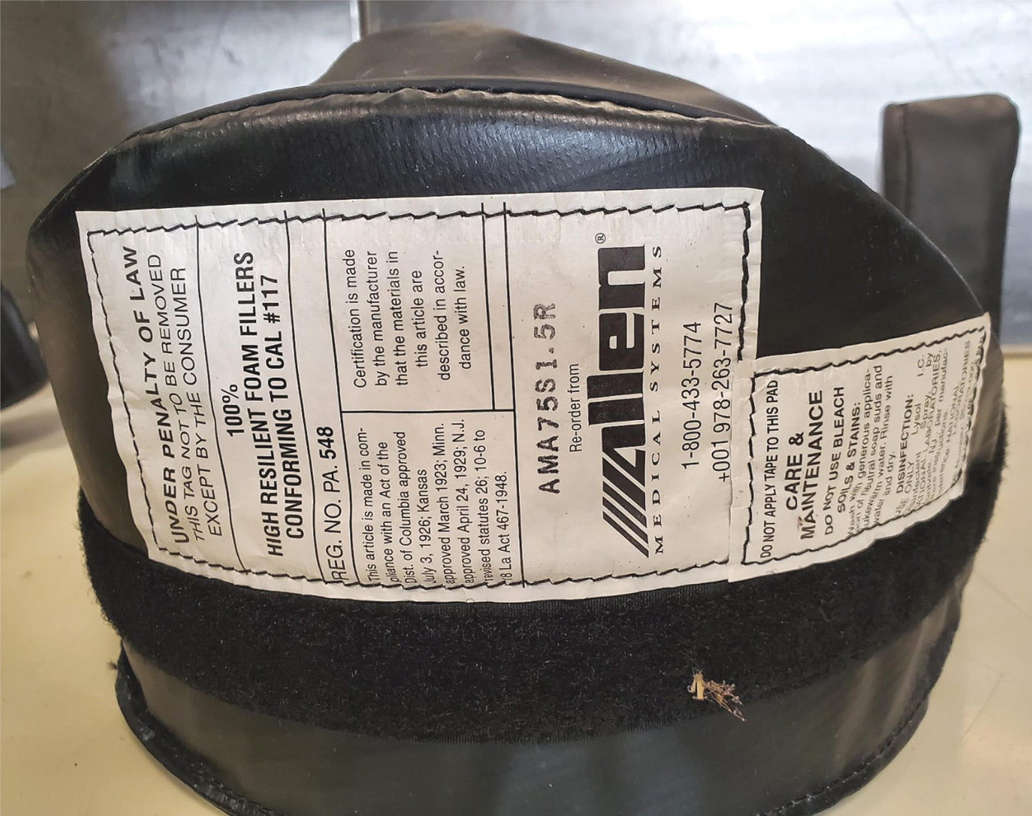 ALLEN MEDICAL HILL ROM UNIVERSAL HEAD POSITIONER SURGERY BEACH CHAIR