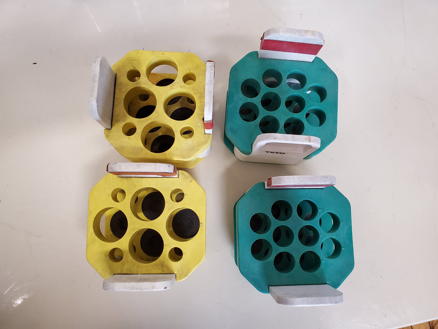 BECKMAN 1-90 SWING ROTOR & 1-94 & 1-87 BUCKETS & INSERTs for ACCUSPIN Centrifuge