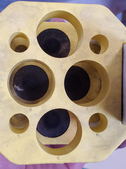 BECKMAN 1-90 SWING ROTOR & 1-94 & 1-87 BUCKETS & INSERTs for ACCUSPIN Centrifuge