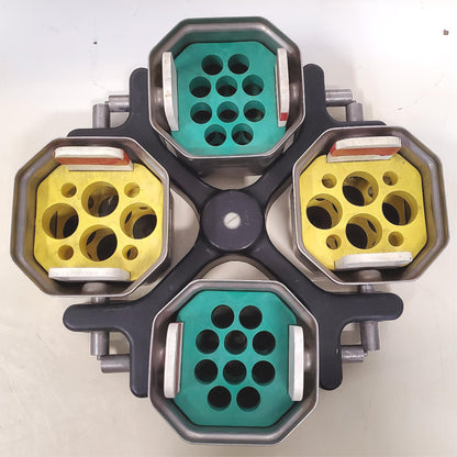 BECKMAN 1-90 SWING ROTOR & 1-94 & 1-87 BUCKETS & INSERTs for ACCUSPIN Centrifuge