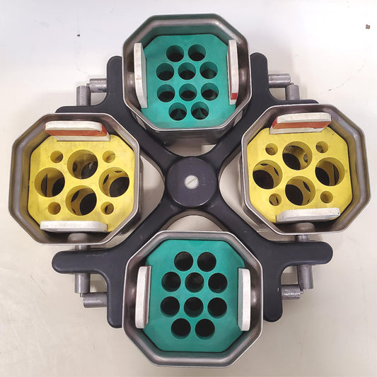 BECKMAN 1-90 SWING ROTOR & 1-94 & 1-87 BUCKETS & INSERTs for ACCUSPIN Centrifuge