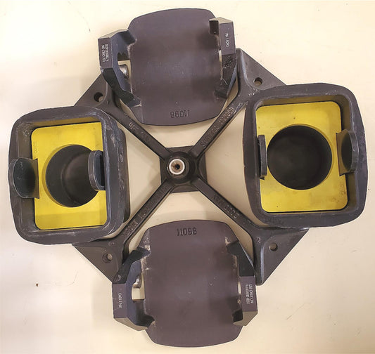 SORVALL H1000B ROTOR 11053 &two 11093 BUCKET 98100 INSERTS for RT6000 CENTRIFUGE