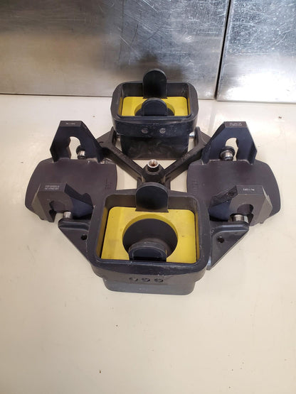 SORVALL H1000B ROTOR 11053 &two 11093 BUCKET 98100 INSERTS for RT6000 CENTRIFUGE