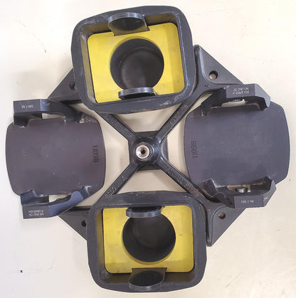 SORVALL H1000B ROTOR 11053 &two 11093 BUCKET 98100 INSERTS for RT6000 CENTRIFUGE
