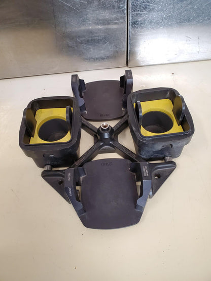 SORVALL H1000B ROTOR 11053 &two 11093 BUCKET 98100 INSERTS for RT6000 CENTRIFUGE