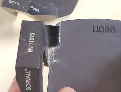 SORVALL H1000B ROTOR 11053 &two 11093 BUCKET 98100 INSERTS for RT6000 CENTRIFUGE