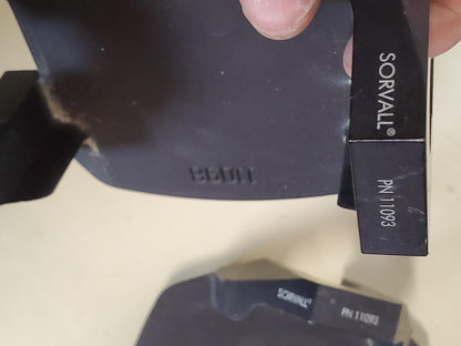 SORVALL H1000B ROTOR 11053 &two 11093 BUCKET 98100 INSERTS for RT6000 CENTRIFUGE