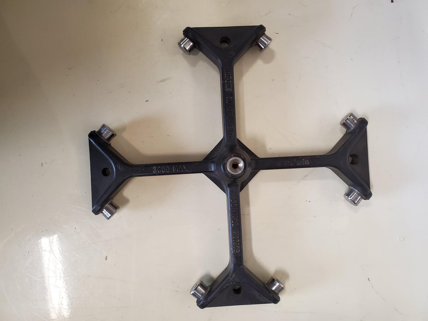 SORVALL H1000B ROTOR 11053 &two 11093 BUCKET 98100 INSERTS for RT6000 CENTRIFUGE