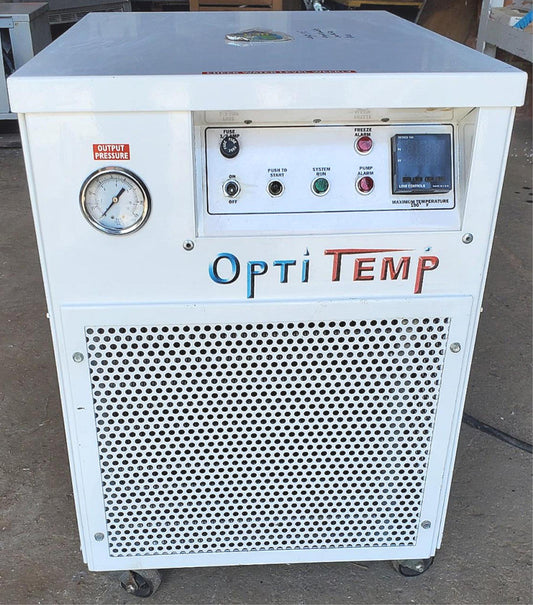 OPTI TEMP OTR-.5R HIGH TEMP 60.000 PSI CHILLER 1340WATTS 1,340 WATT WATCH VIDEO