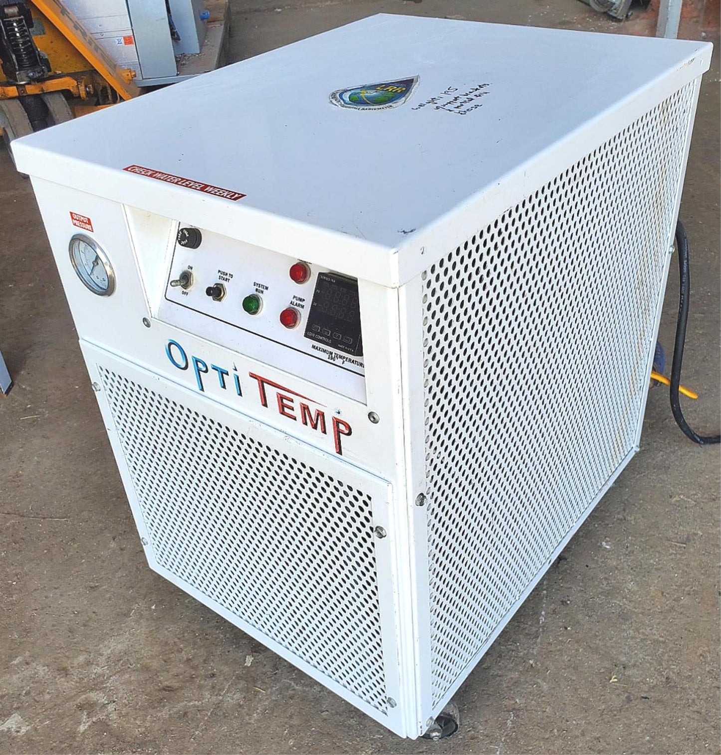 OPTI TEMP OTR-.5R HIGH TEMP 60.000 PSI CHILLER 1340WATTS 1,340 WATT WATCH VIDEO
