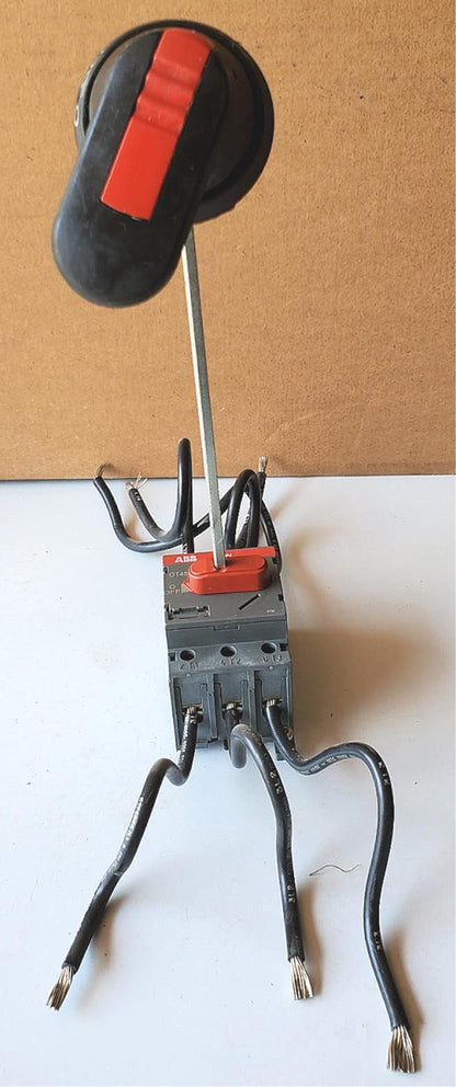 ABB OT45E3 DISCONNECT BREAKER SWITCH 3 Phase 600v Switch + HANDLE SHAFT FREESHIP