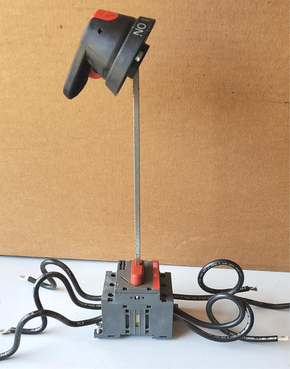ABB OT45E3 DISCONNECT BREAKER SWITCH 3 Phase 600v Switch + HANDLE SHAFT FREESHIP