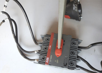 ABB OT-60E3 Disconnect Switch PLUS EXTRA HANDLE & SHAFT 60Amp FREE SHIPPING