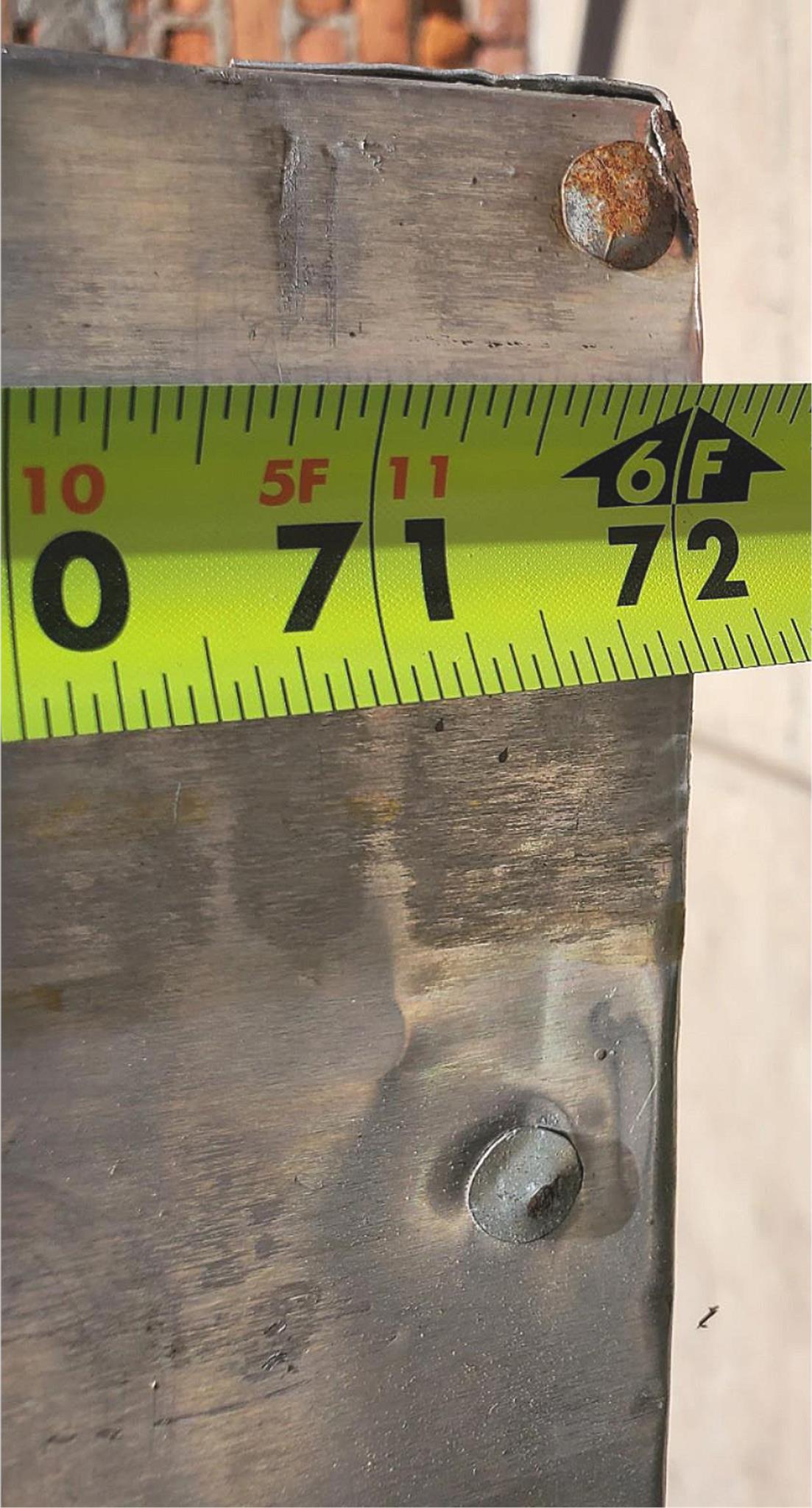 RARE VINTAGE HUGE 98"high x 72"wide HEAVY DUTY STEEL ARMORED BARN DOOR FREE SHIP