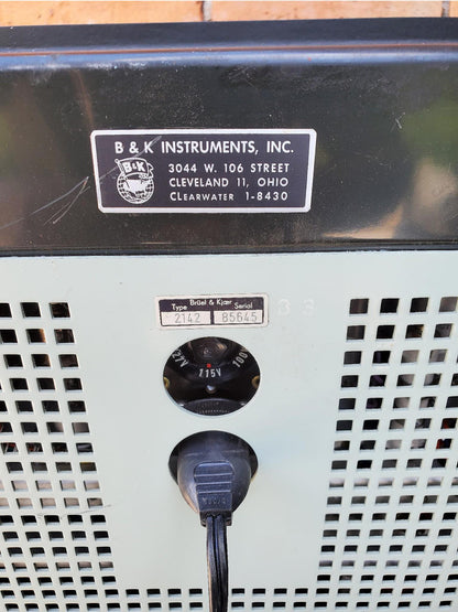 BRUEL & KUJAER 2113 AUDIO FREQUENCY SPECTROMETER FREE SHIPPING