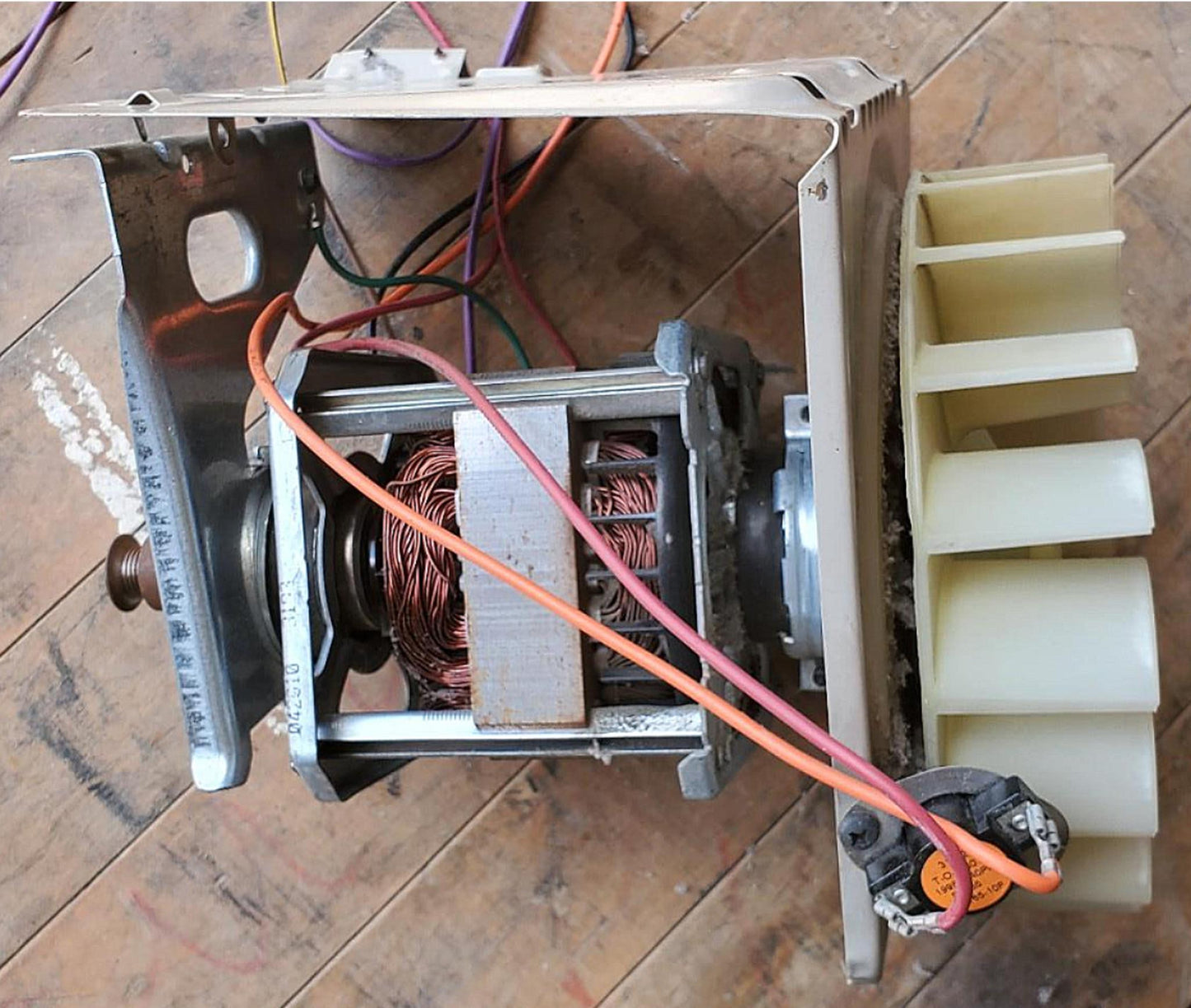 GE 5KH26GJ122T 212D1613G003 CLOTHES DRYER MOTOR with FAN BLOWER FREESHIPPING