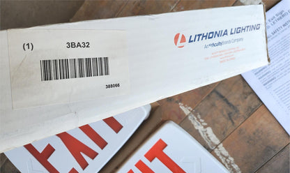 LITHONIA LIGHTING LQM S W3R 120/277 EL N M6 QUANTUM LED EMERGENCY EXIT SIGN