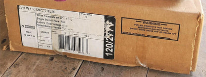 LITHONIA LIGHTING EXTREME LED EMERGENCY EXIT ALL COND SIGN SERIES LVSW1R 120/277