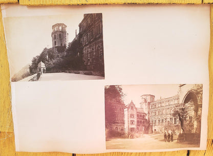 RARE 1888 ORIGINAL PHOTOGRAPH of BRUNIG PASS LUCERNE by G SOMMER 10"x8" FREESHIP