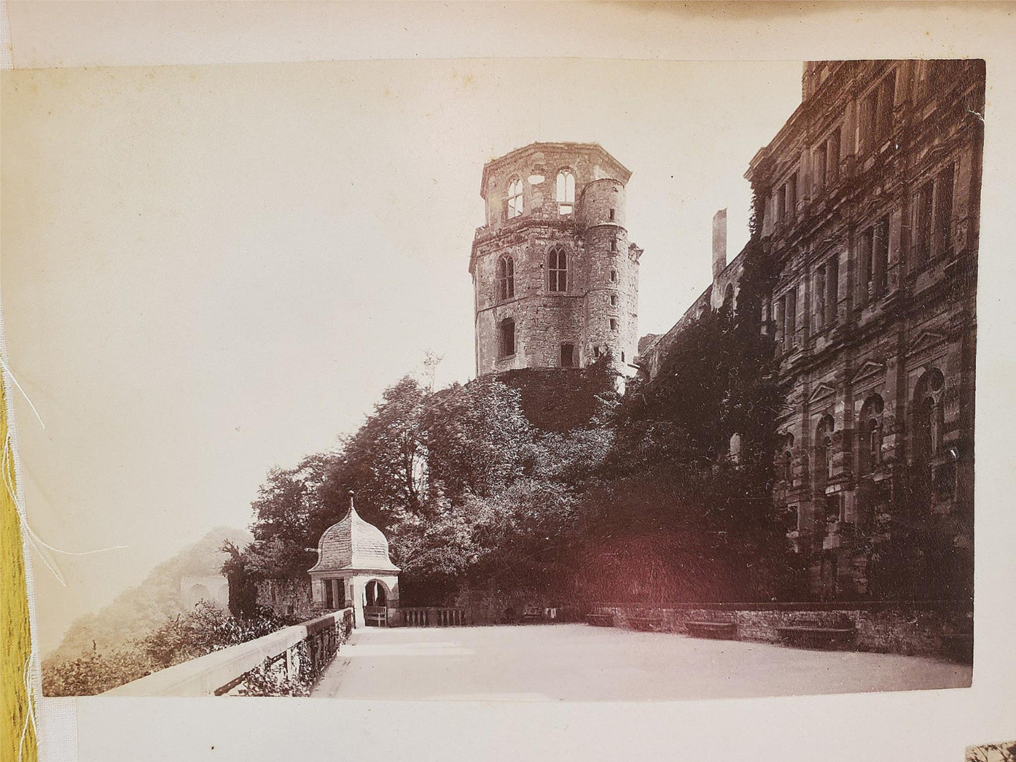 RARE 1888 ORIGINAL PHOTOGRAPH of BRUNIG PASS LUCERNE by G SOMMER 10"x8" FREESHIP