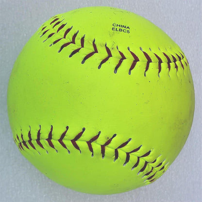 15BALL LOT WORTH YWCS12 12" COR 375 SLOWPITCH OFFICIAL LEAGUE SOFTBALL FREE SHIP