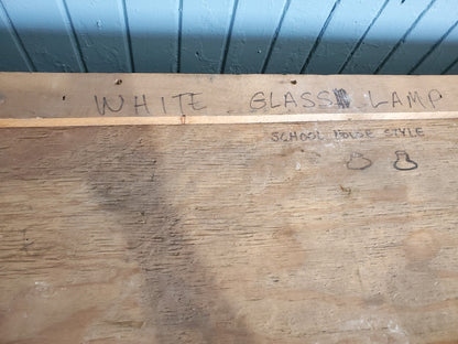 BIG 10 ART DECO 100Year MID CENTURY CLASSIC MILK LAMP GLOBE DETROIT OBSERVATORY