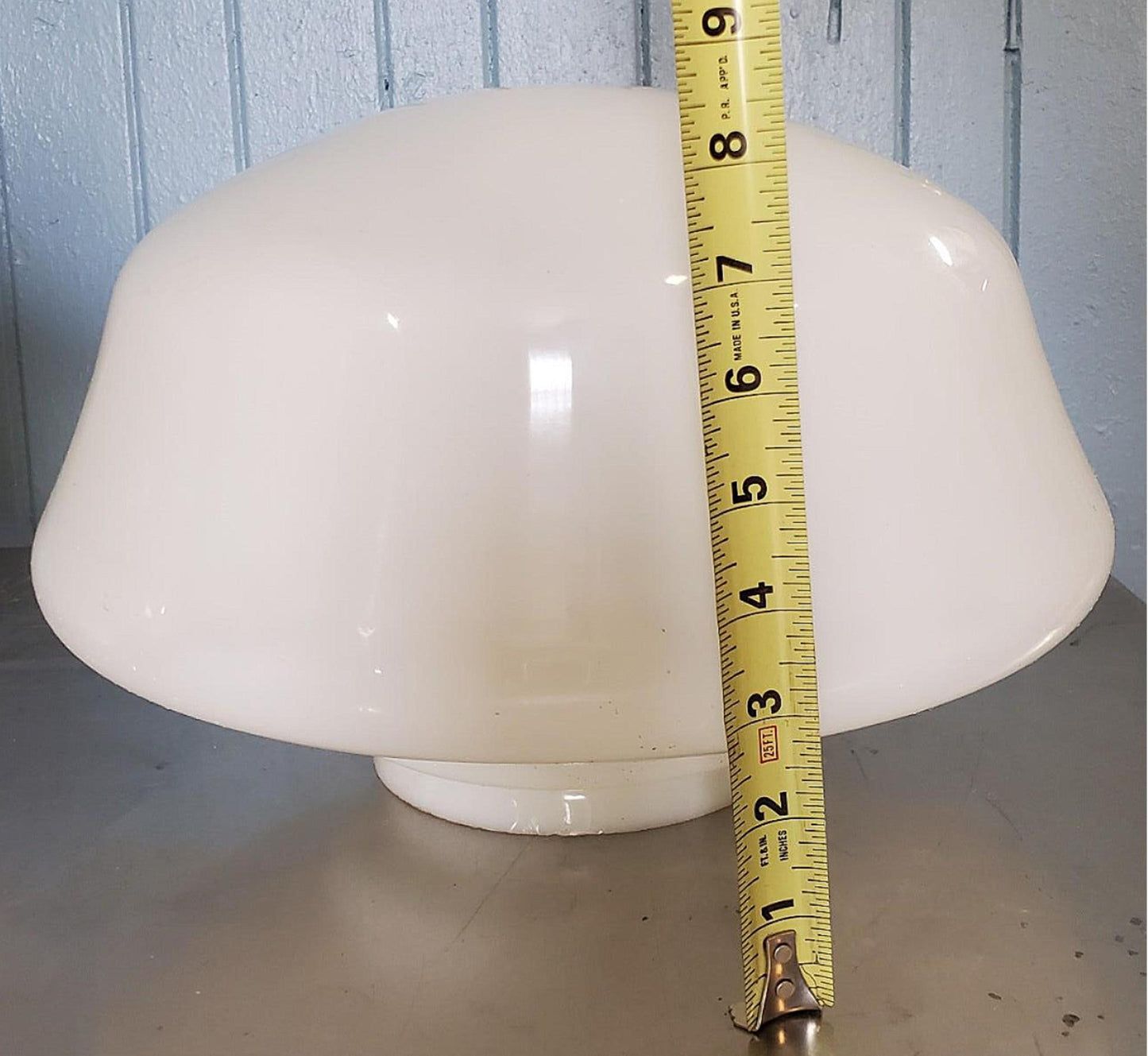 BIG 10 ART DECO 100Year MID CENTURY CLASSIC MILK LAMP GLOBE DETROIT OBSERVATORY