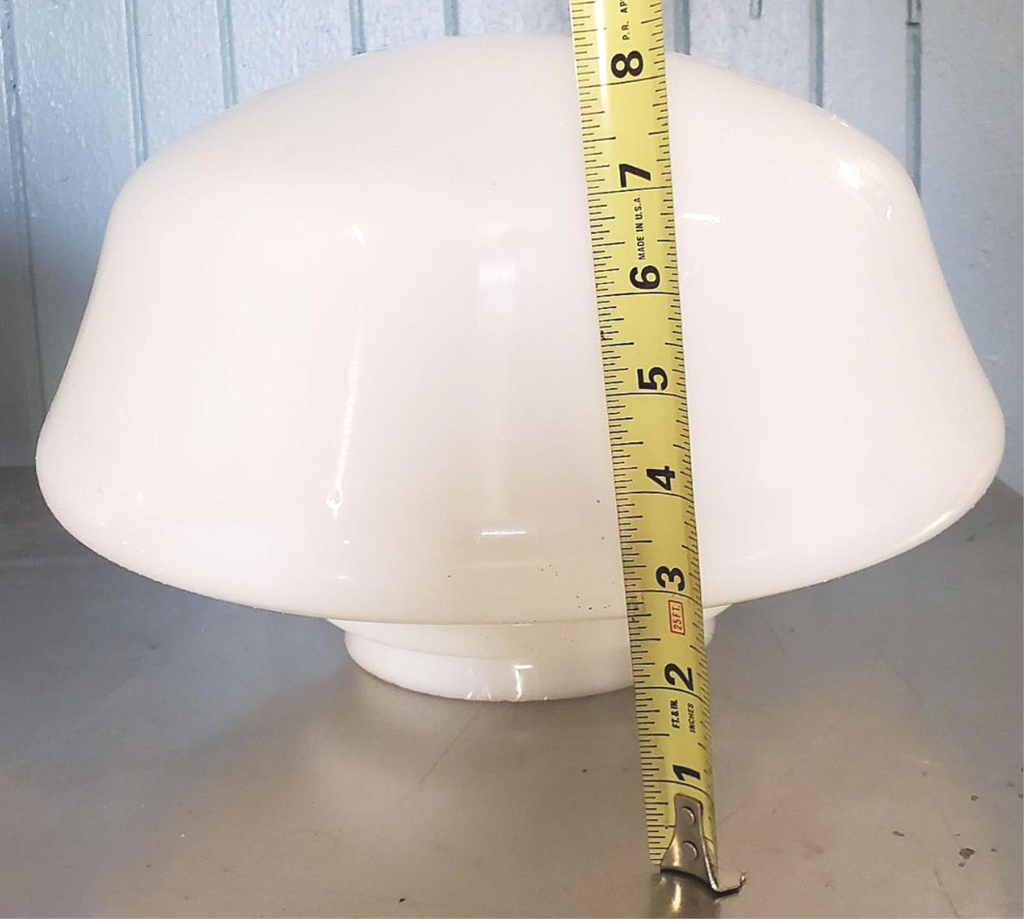 BIG 10 ART DECO 100Year MID CENTURY CLASSIC MILK LAMP GLOBE DETROIT OBSERVATORY
