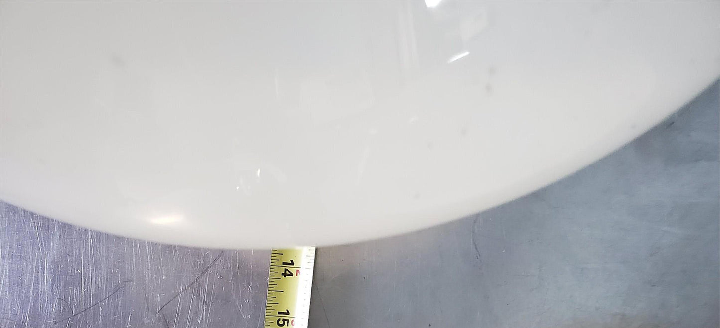 BIG 10 ART DECO 100Year MID CENTURY CLASSIC MILK LAMP GLOBE DETROIT OBSERVATORY