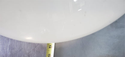 BIG 10 ART DECO 100Year MID CENTURY CLASSIC MILK LAMP GLOBE DETROIT OBSERVATORY