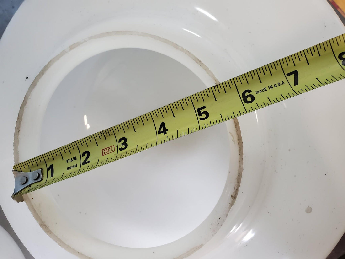 BIG 10 ART DECO 100Year MID CENTURY CLASSIC MILK LAMP GLOBE DETROIT OBSERVATORY