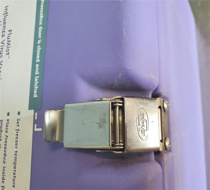 MEDIMMUNE WYETH INFLUENZA VACCINE CONTAINER STORAGE COLD BOX FREEZER 5°F = -15°C