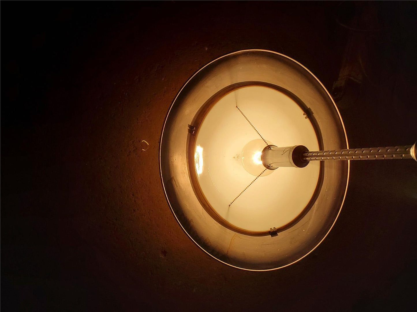 ANTIQUE 100year ART DECO MID CENTURY CHANDELIER OPAL MILK GLASS INDUSTRIAL LIGHT