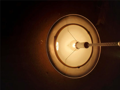 ANTIQUE 100year ART DECO MID CENTURY CHANDELIER OPAL MILK GLASS INDUSTRIAL LIGHT