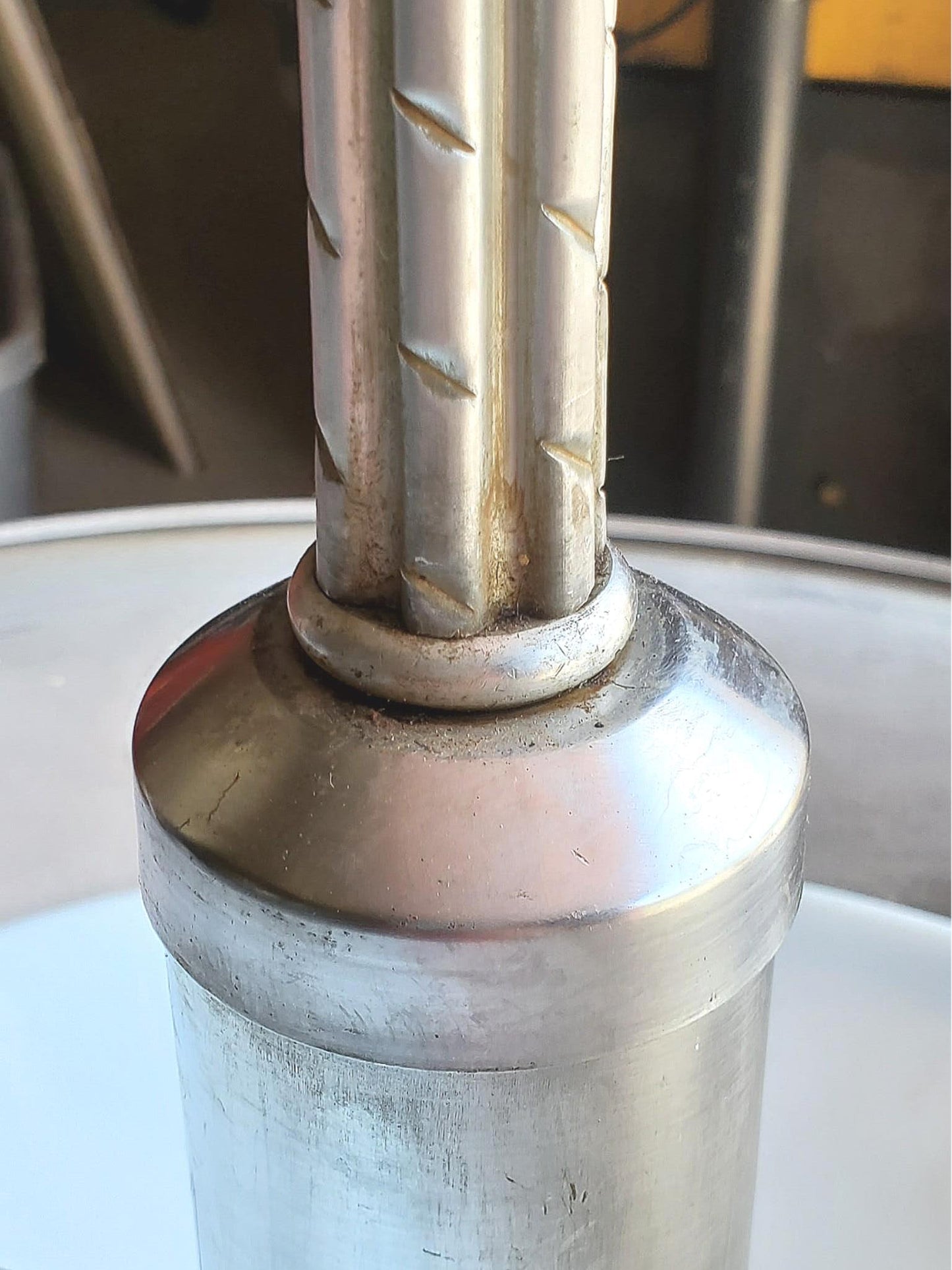 ANTIQUE 100year ART DECO MID CENTURY CHANDELIER OPAL MILK GLASS INDUSTRIAL LIGHT