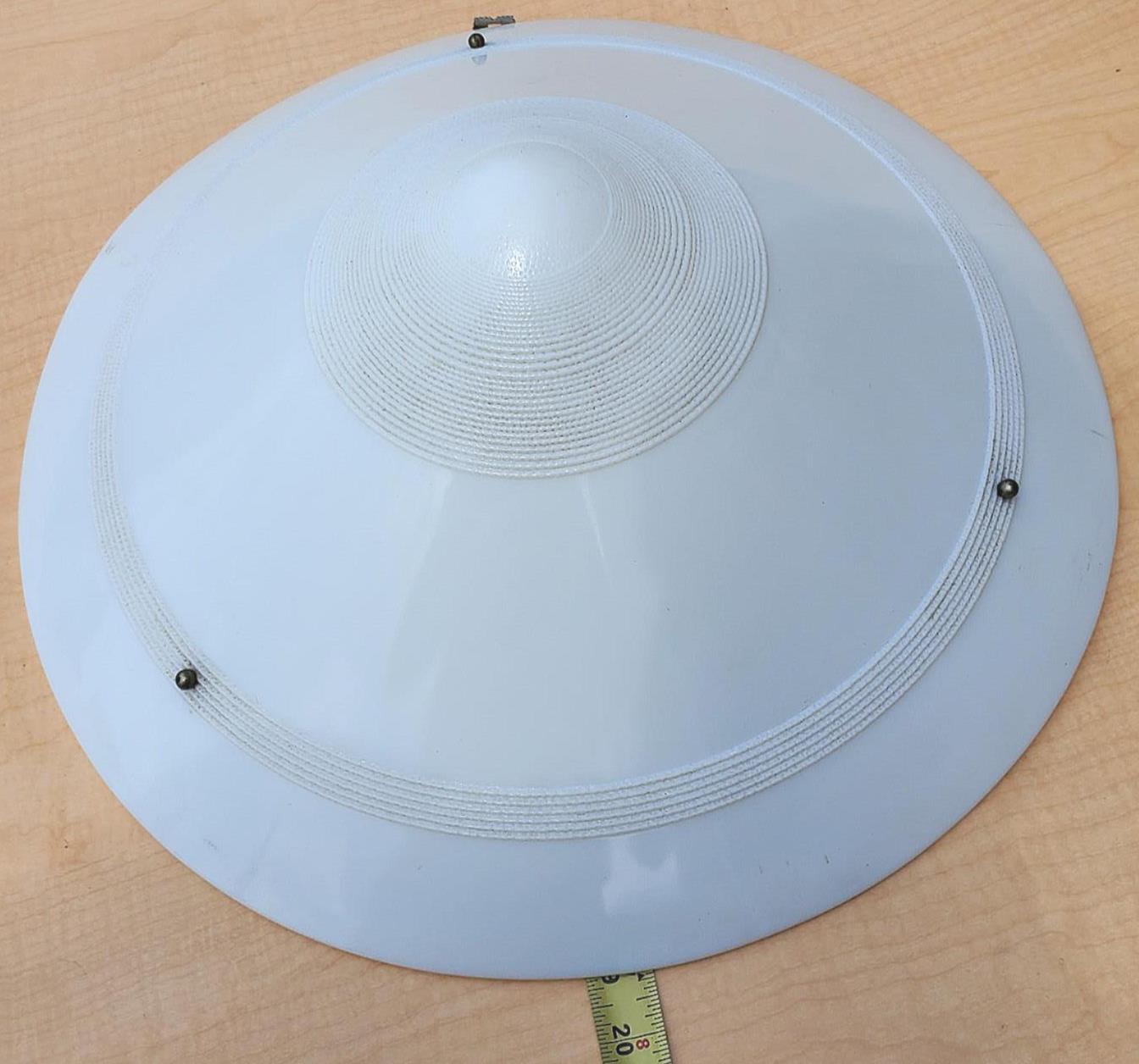 ANTIQUE 100year ART DECO MID CENTURY CHANDELIER OPAL MILK GLASS INDUSTRIAL LIGHT