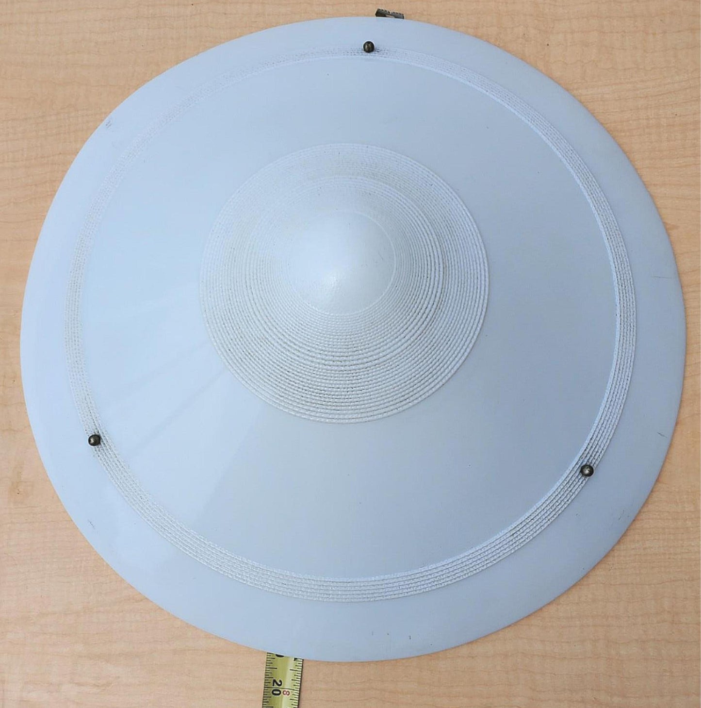 ANTIQUE 100year ART DECO MID CENTURY CHANDELIER OPAL MILK GLASS INDUSTRIAL LIGHT