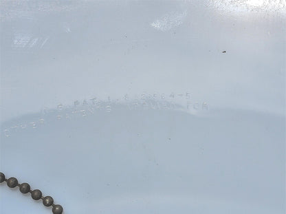 ANTIQUE 100year ART DECO MID CENTURY CHANDELIER OPAL MILK GLASS INDUSTRIAL LIGHT