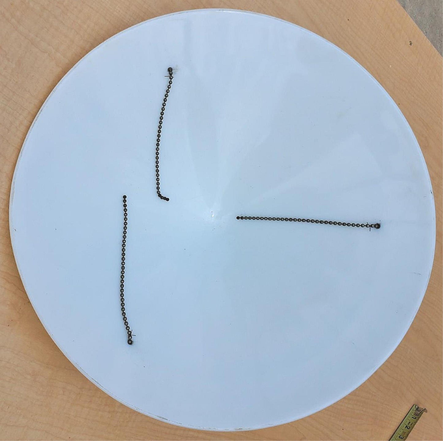 ANTIQUE 100year ART DECO MID CENTURY CHANDELIER OPAL MILK GLASS INDUSTRIAL LIGHT