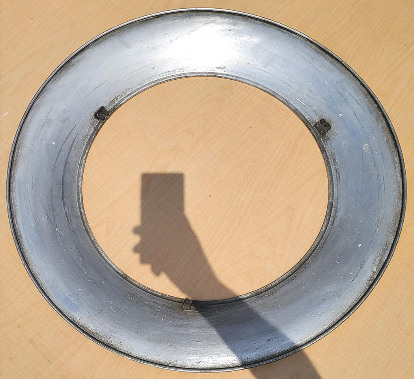 ANTIQUE 100year ART DECO MID CENTURY CHANDELIER OPAL MILK GLASS INDUSTRIAL LIGHT