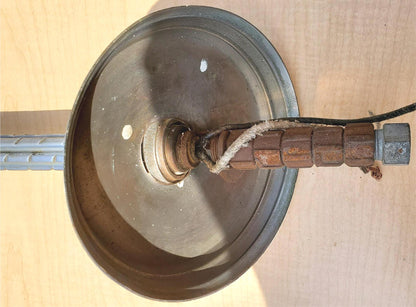 ANTIQUE 100year ART DECO MID CENTURY CHANDELIER OPAL MILK GLASS INDUSTRIAL LIGHT