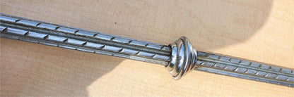 ANTIQUE 100year ART DECO MID CENTURY CHANDELIER OPAL MILK GLASS INDUSTRIAL LIGHT