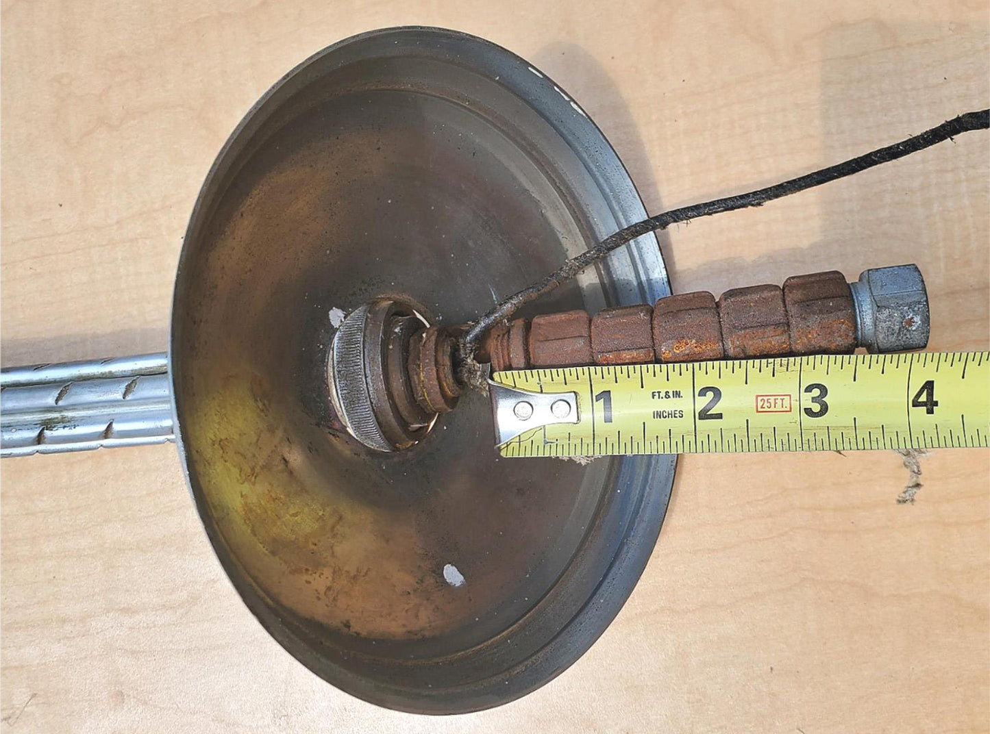 ANTIQUE 100year ART DECO MID CENTURY CHANDELIER OPAL MILK GLASS INDUSTRIAL LIGHT