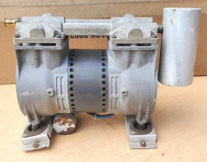 THOMAS 2650CE44-989 PISTON AIR COMPRESSOR VACUUM PUMP WATCH VIDEO FREE SHIP