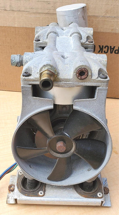 THOMAS 2650CE44-989 PISTON AIR COMPRESSOR VACUUM PUMP WATCH VIDEO FREE SHIP