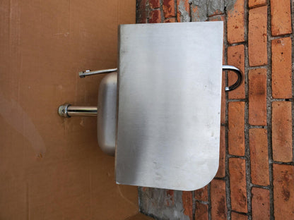 JOHN BOOS 17 x 15.5 x 5 ST STEEL COMMERCIAL SINK with HOT & COLD FAUCET FREESHIP