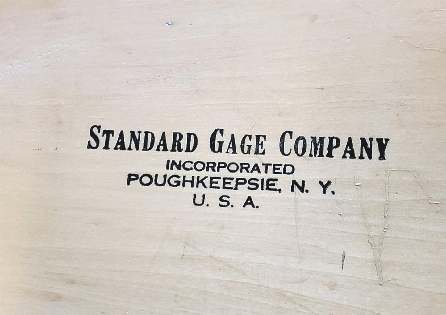 STANDARD Co SNAP GAGE 6"-7" PARALLOC DIAL DIAGRAM INSTRUCTION WOOD CASE FREESHIP